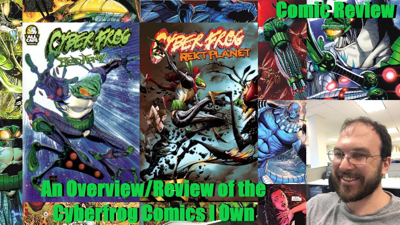 Comic Review: Cyberfrog: Blood Honey, Rekt Planet & More