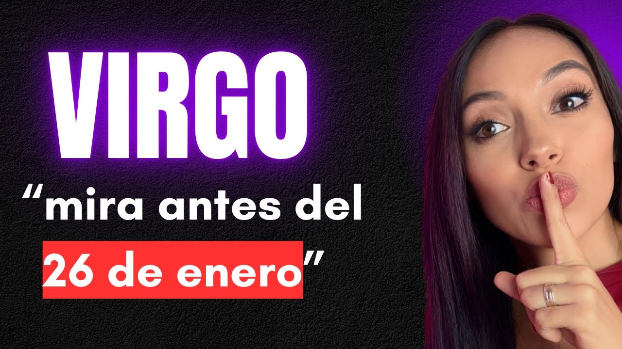 Virgo ♍️ Algo que parecía imposible… se soluciona por intervención divina