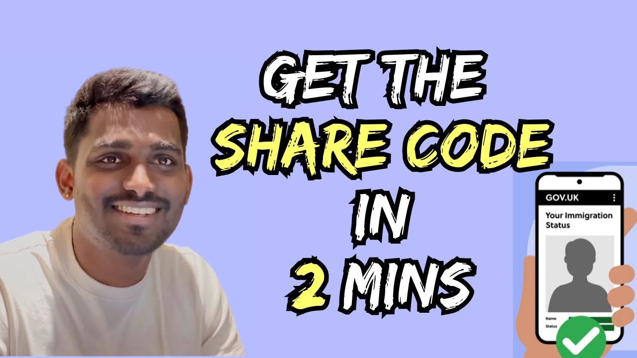 How to Get Your UK Share Code? | In Just 2 Minutes | Prove Immigration Status | Easy Process