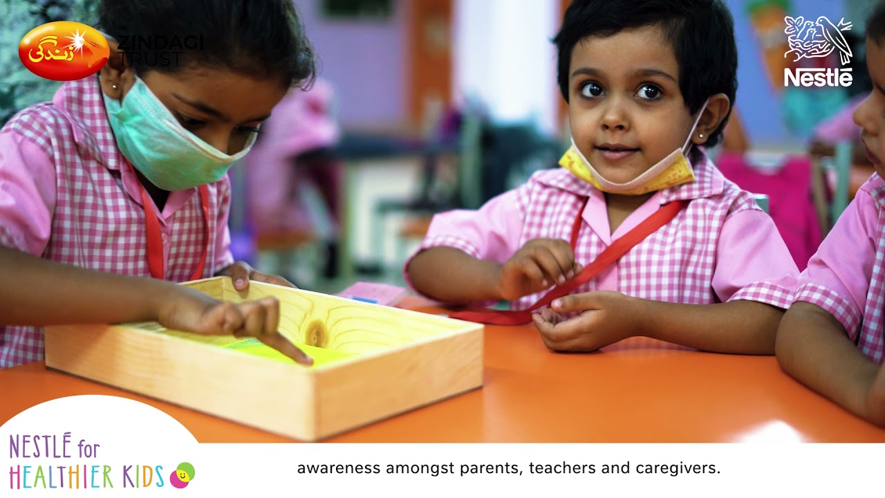 Nestlé for Healthier Kids partnership with Zindagi Trust