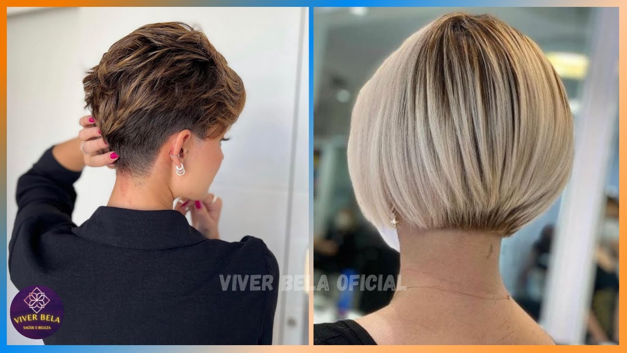 MELHORES CORTES DE CABELO CURTO FEMININO 2023 TENDÊNCIA MULHERES +40 +50 +60 ANOS