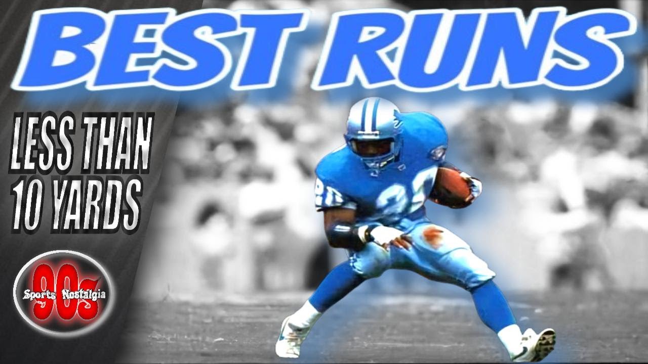 Barry Sanders: Jaw-Dropping Runs and Highlights - Less Than 10 Yards
