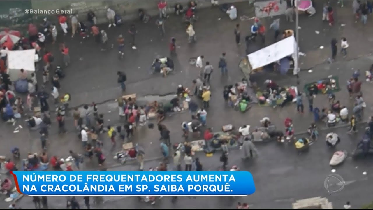 Número de frequentadores da Cracolândia aumenta em meio à pandemia