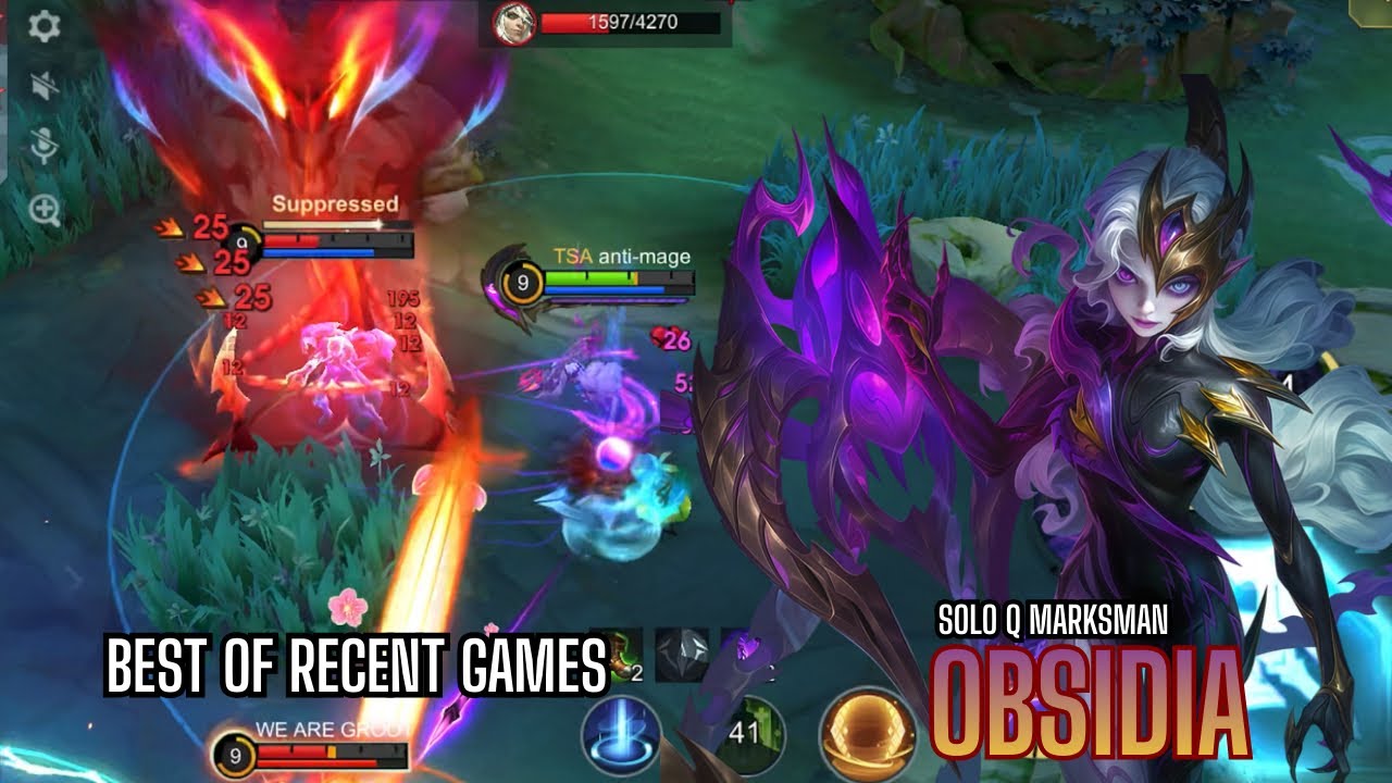 LATE GAME “OBSIDIA” IS A BEAST | Mobile Legends