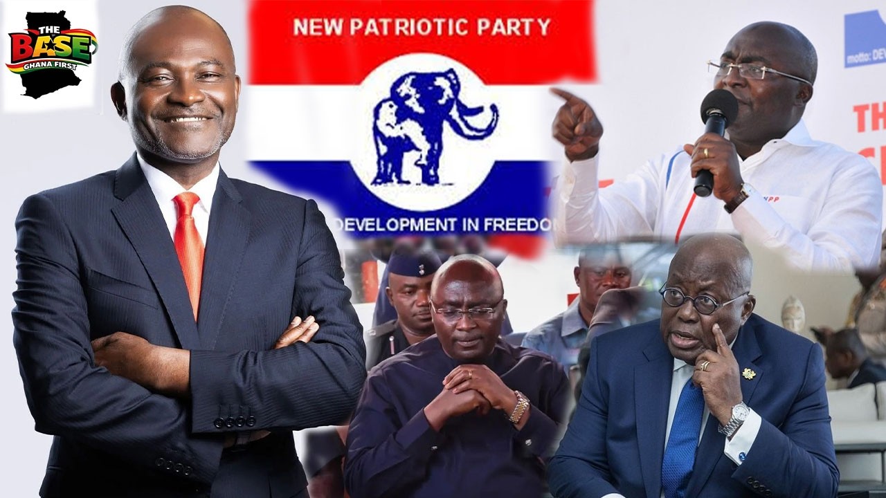 NPP Collapses: Ken Agyapong Leads THE BASE + Zito Fires Bawumia