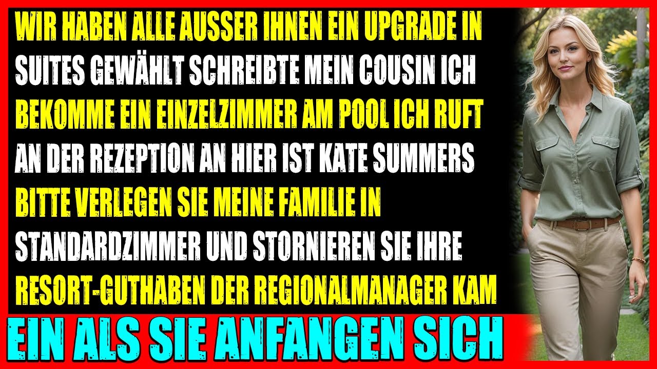 Familientreffen Sie buchten mir ein Economy-Zimmer dabei gehört mir die ganze Hotelkette