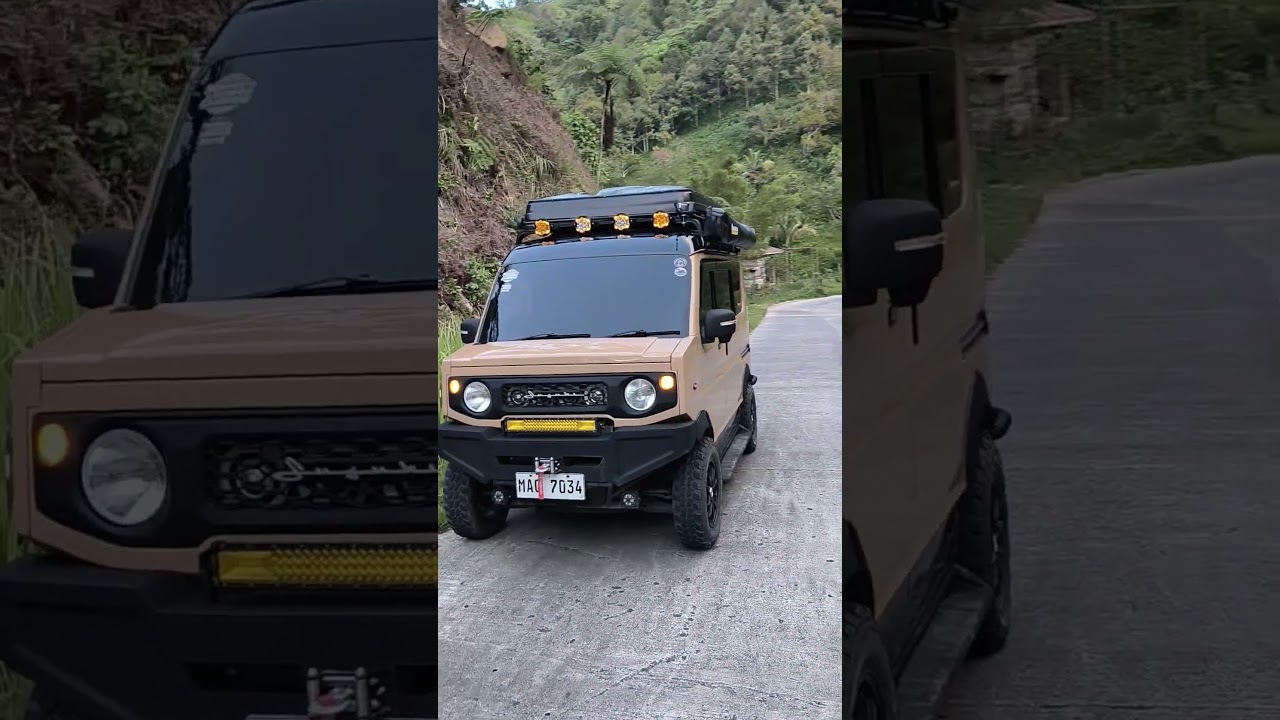 TINY OVERLANDING MINI VAN