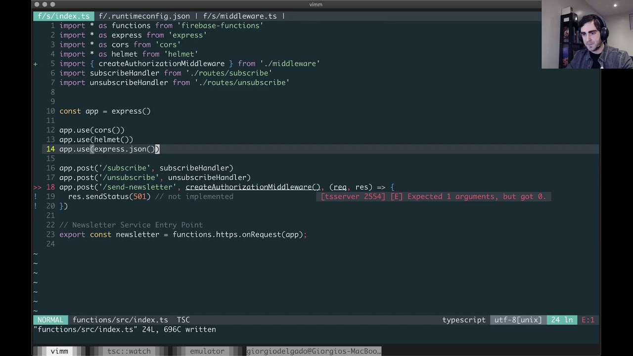 Creating Authorization Middleware with TypeScript and ExpressJS (Part 7)