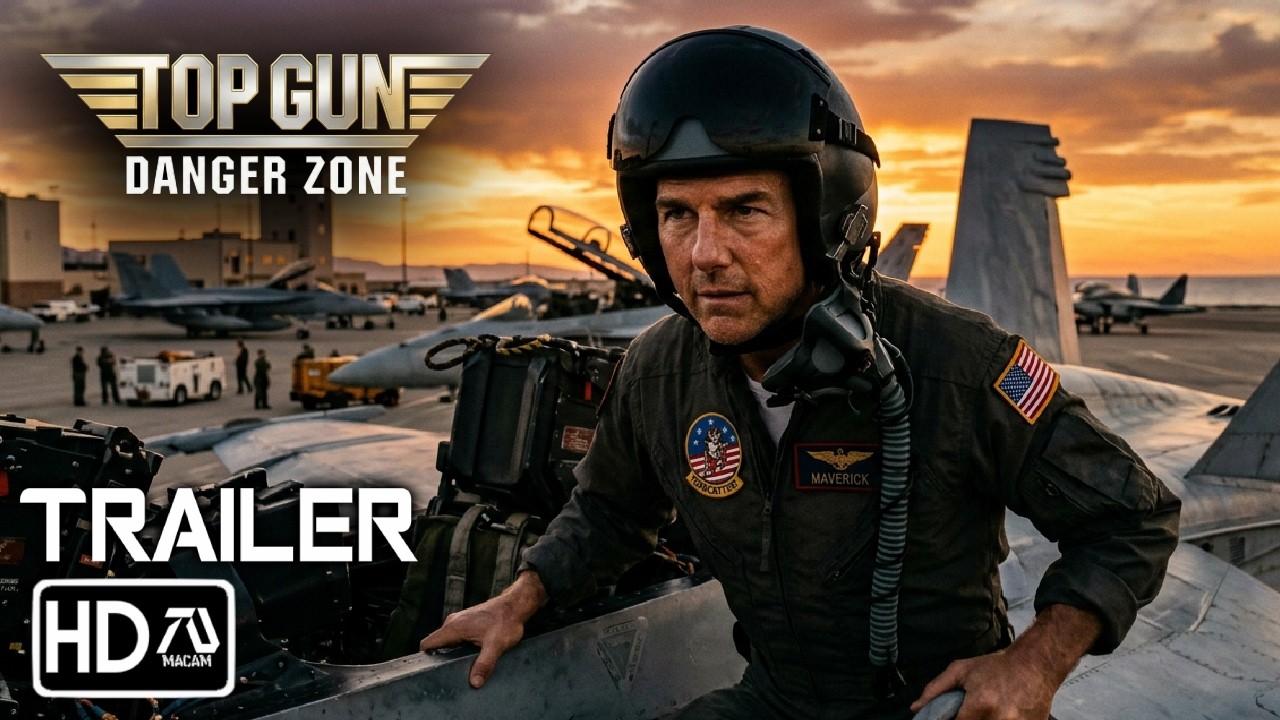 TOP GUN 3: Трейлер &laquo;Опасная зона&raquo; (2026) Том Круз, Майлз Теллер | Пит Митчелл | Концепт фанатов 6.0