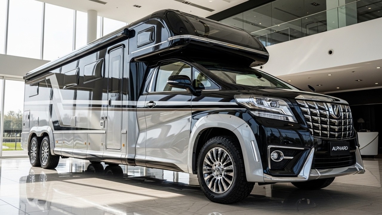 This Toyota Alphard 6x6 Is a Palace on Wheels || USA Motorhomes 2026 || Complete Review
