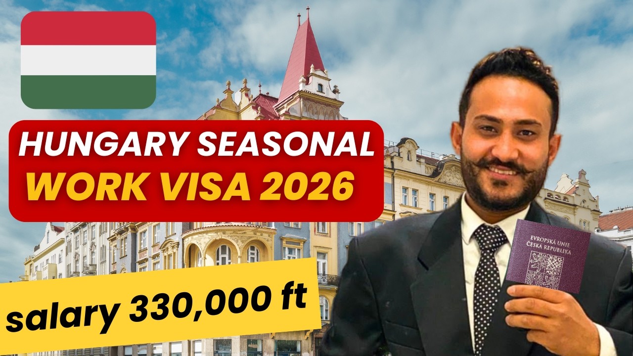 Hungary seasonal work visas 2026 || jobs/salaries || Hungary seasonal visa update