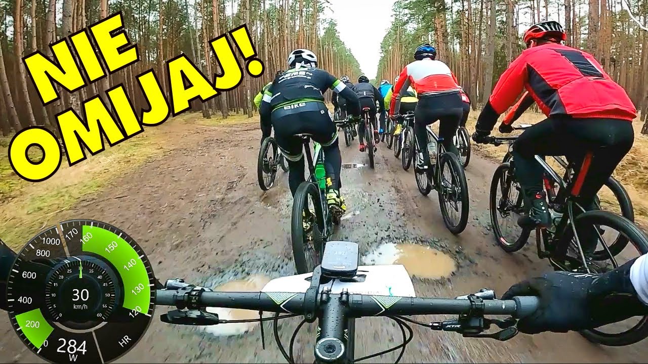Jak pies z kotem ;) Nasza wsp&oacute;łpraca w grupie pościgowej... Zawody MTB Gorzyca 2020. Komentarz.