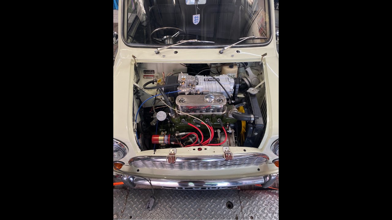 Vmaxscart Supercharger kit fitting on a mini 1275