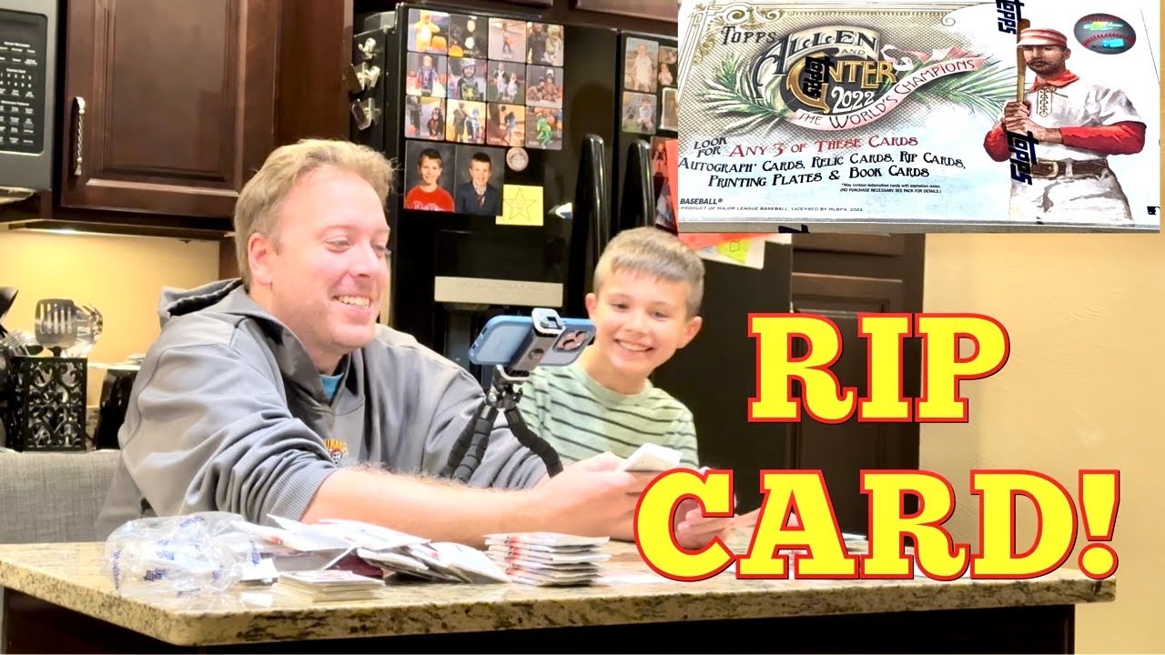 $100 RIP CARD!  2022 ALLEN & GINTER ONE ON ONE BOX WAR!
