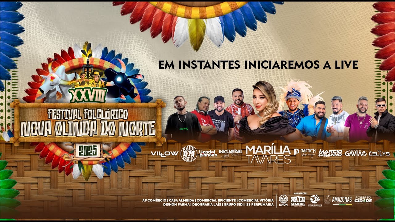 XXVIII FESTIVAL FOLCLÓRICO DE NOVA OLINDA DO NORTE
