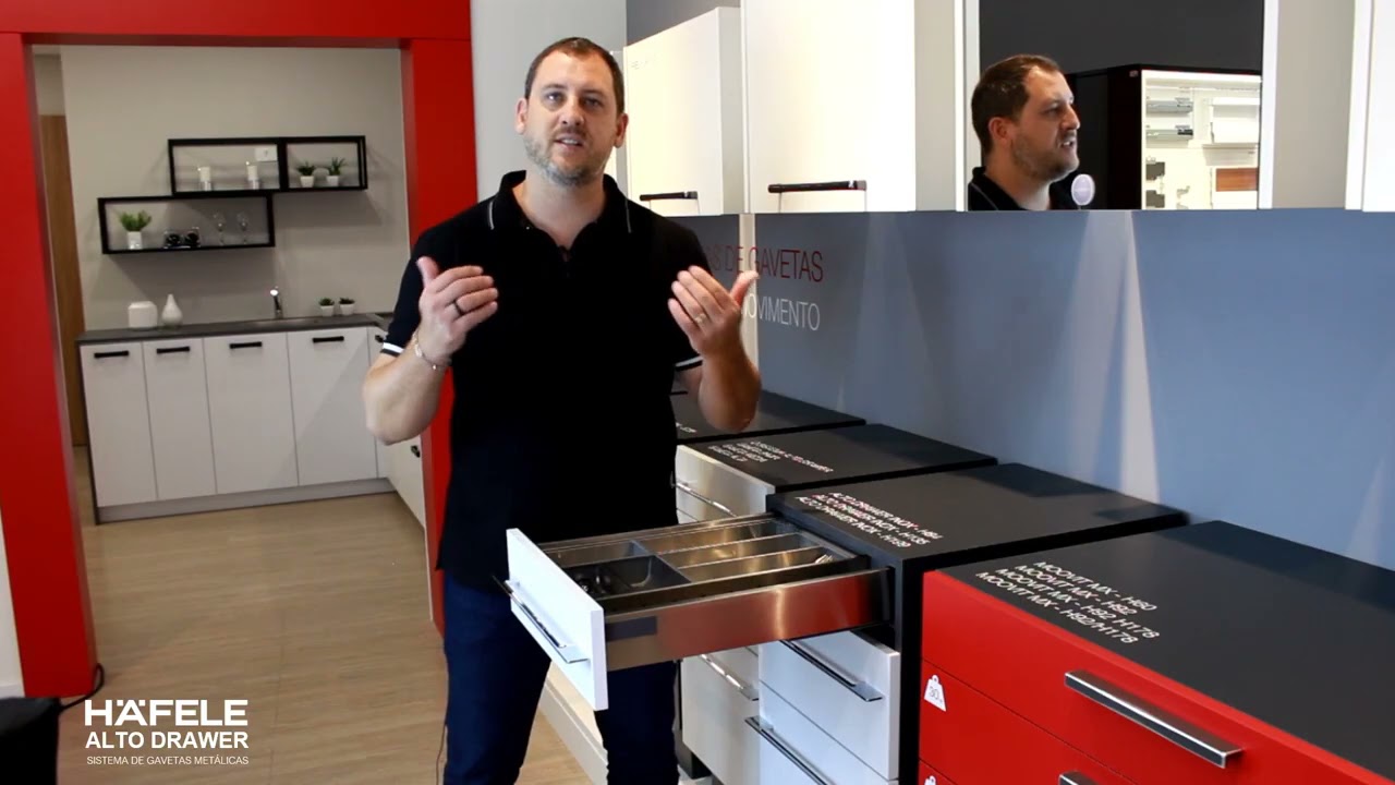 Vídeo de demonstração acessórios Alto Drawer