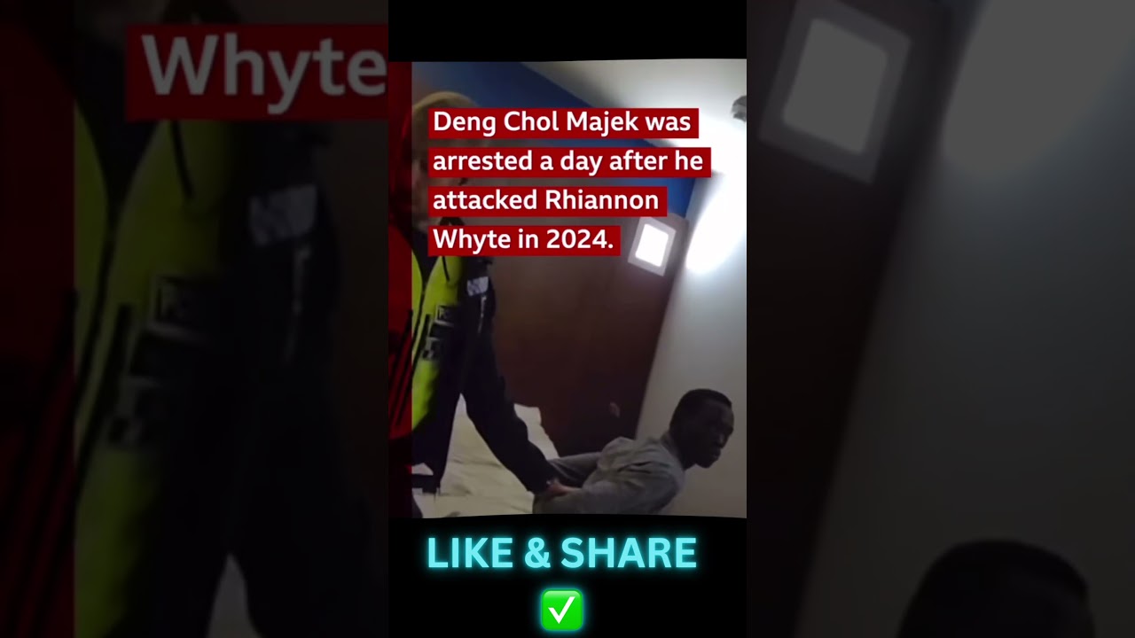 Asylum seeker Deng Majek was arrested after stabbing Rhiannon Whyte 23 times with a screwdriver.