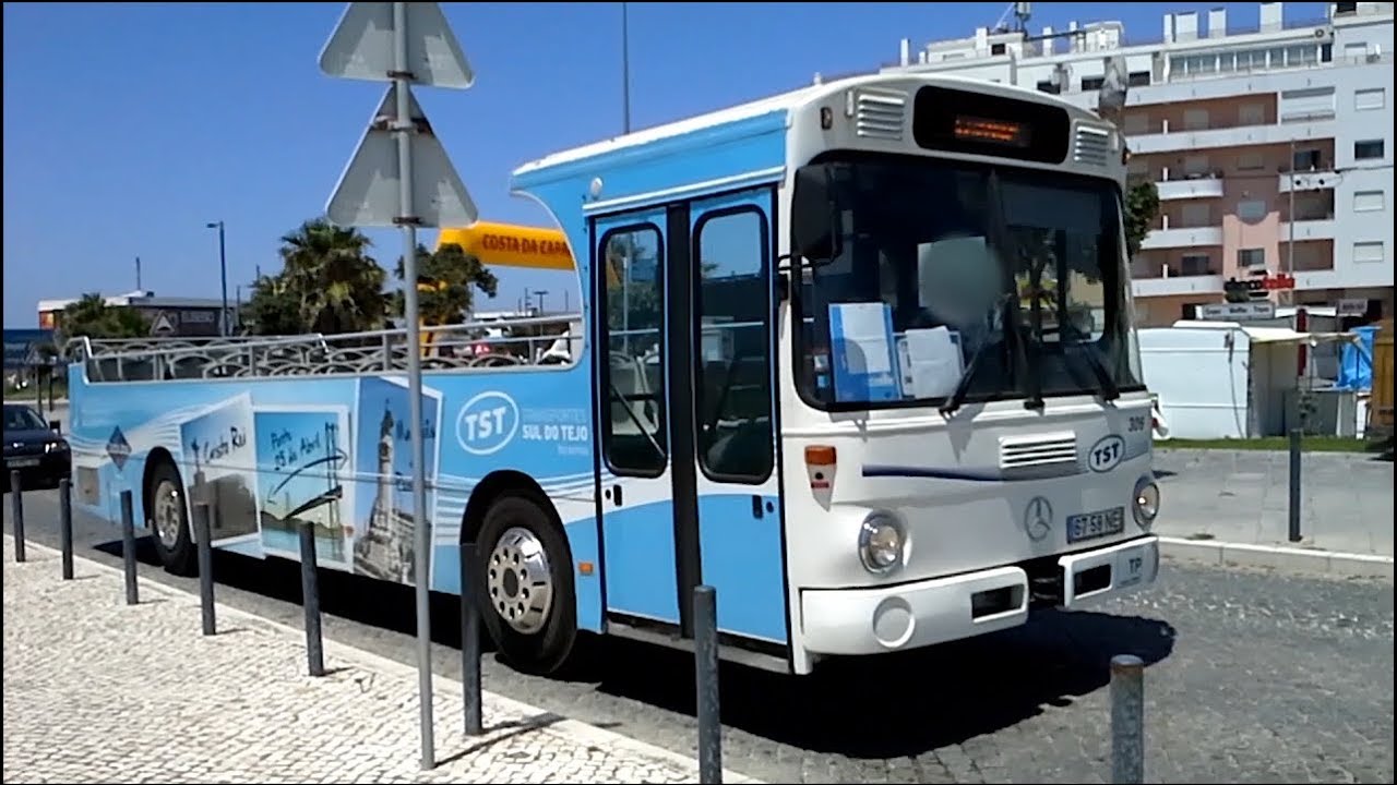 TST Transportes Sul Tejo - Mercedes-Benz O305 Carbus Convertible- Bus 306-Carreira/Line 153 [HD VP9]