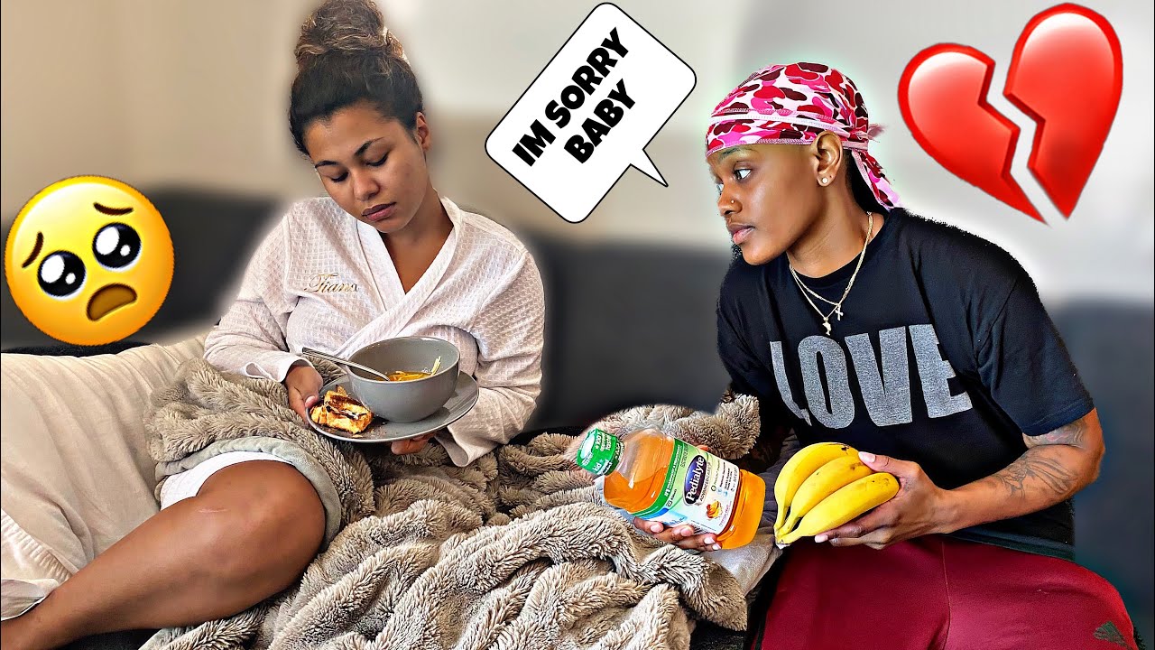 TIANA ISN’T FEELING WELL...
