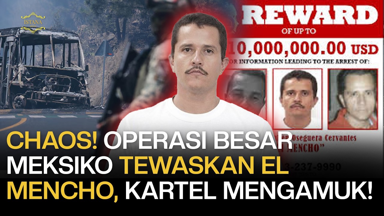 Operasi Besar di Meksiko! Bos Kartel Tewas di Tempat, Peta Kartel Berubah?!