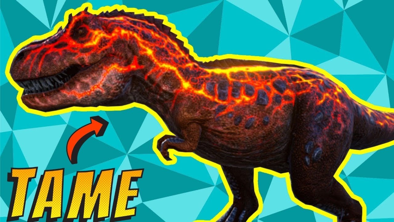 Ark Taming Tips | Rex Tame and Trap