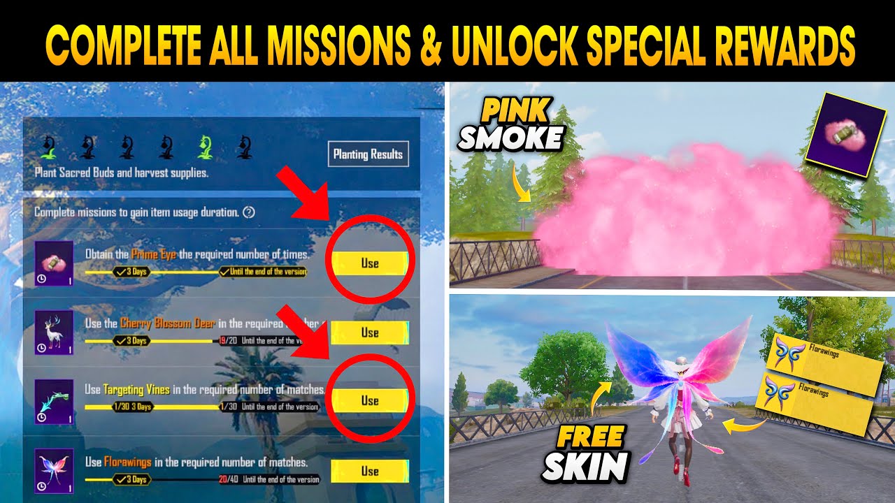 How to Get PINK SMOKE in PUBG/BGMI | Themed Appearance Rewards Exlained | AYEZA YT