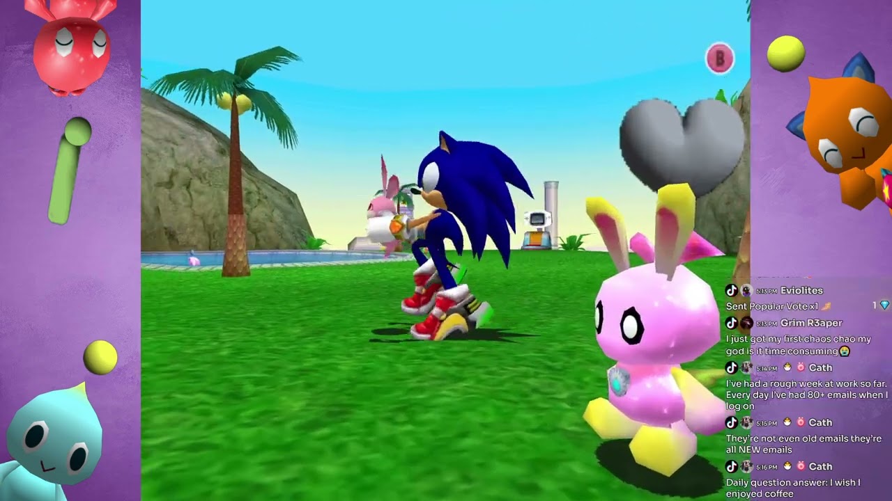 Sonic Adventure 2 Chao Garden Stream VOD | ChaoGardenDaily | Terachew 9-10-2025 SA2B