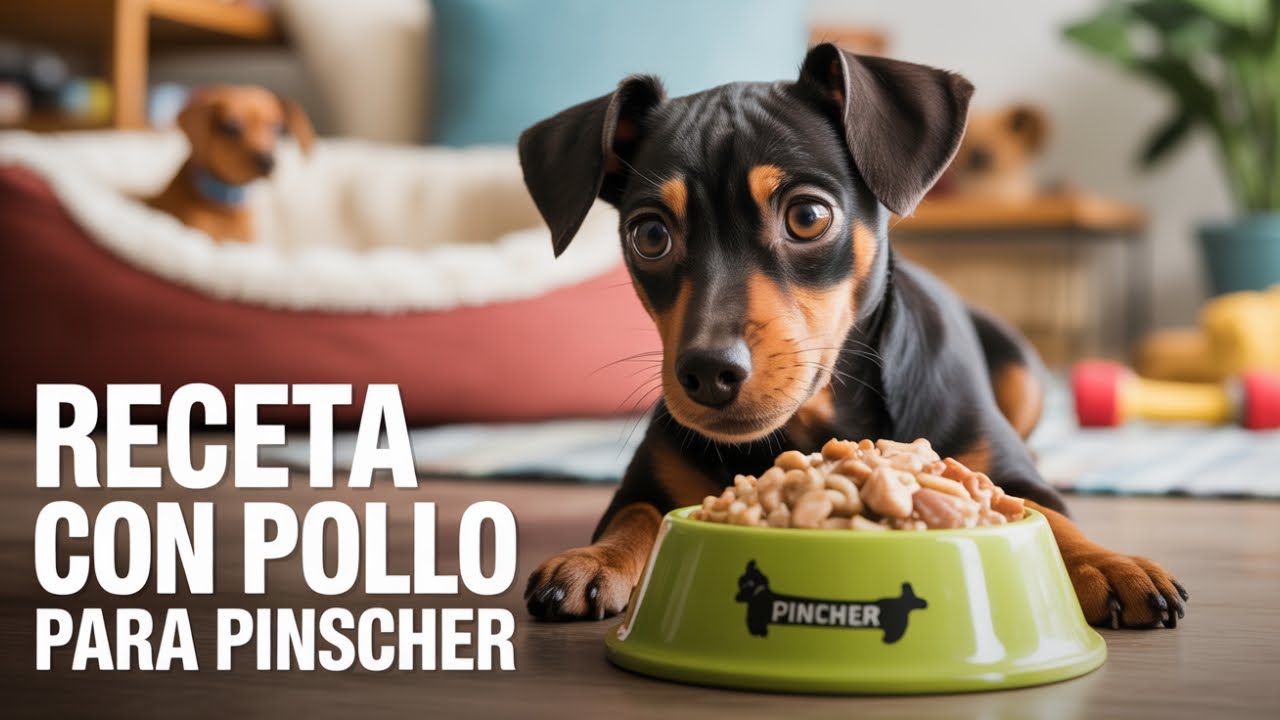 Comida casera para mini pincher 🐕 Con pollo