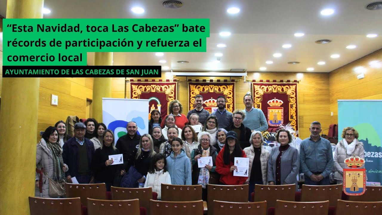 “Esta Navidad, toca Las Cabezas” bate récords de participación y refuerza el comercio local