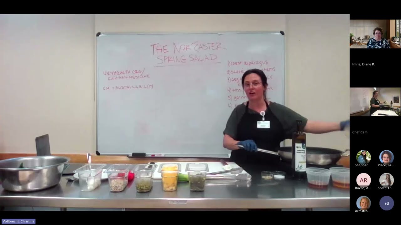 Culinary Medicine - Sustainable Cooking Series