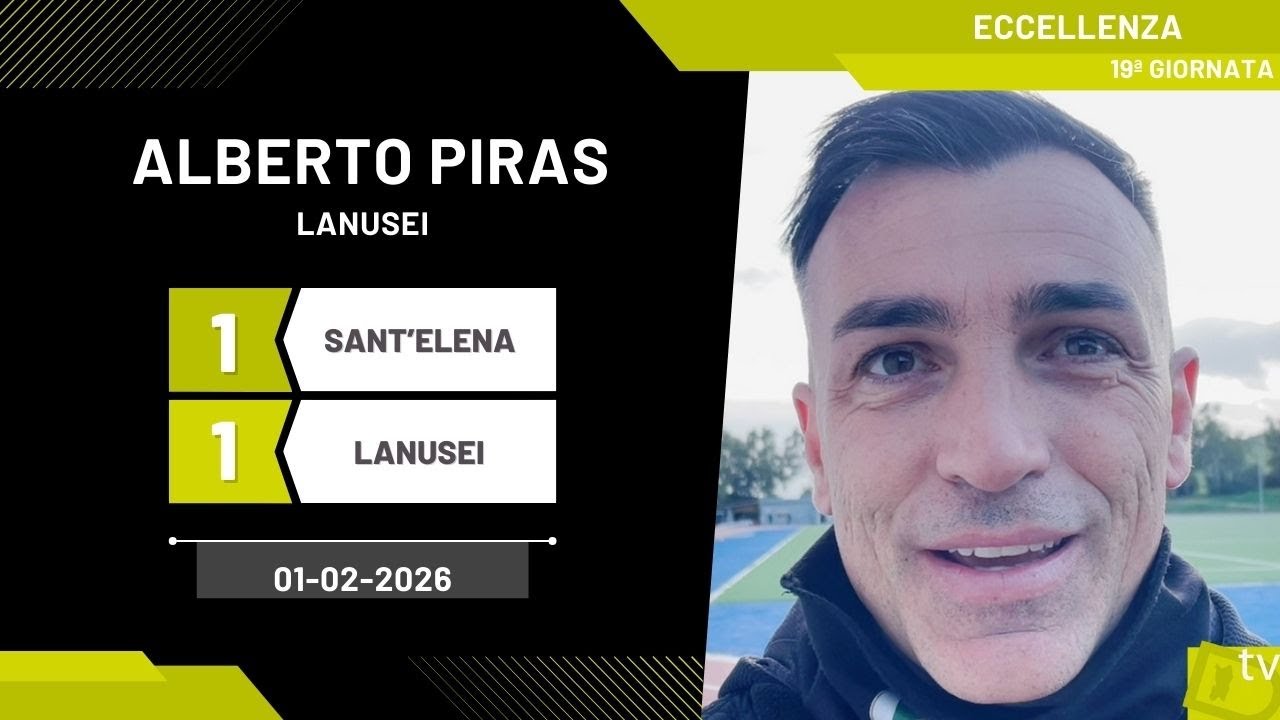 Alberto Piras allenatore Lanusei 01 02 2026   Diario Sportivo