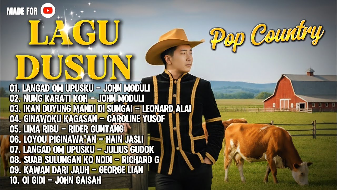 [POP COUNTRY] LAGU DUSUN SABAHAN PALING POPULAR (REMAKE AND COVER BY BONIFACE TV)