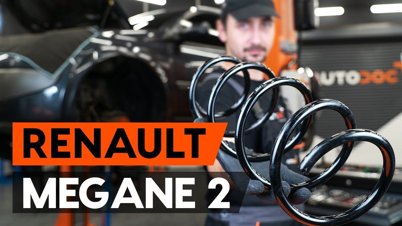 Hvordan bytte foran fj&aelig;rer der p&aring; RENAULT MEGANE 2 (LM) [BRUKSANVISNING AUTODOC]