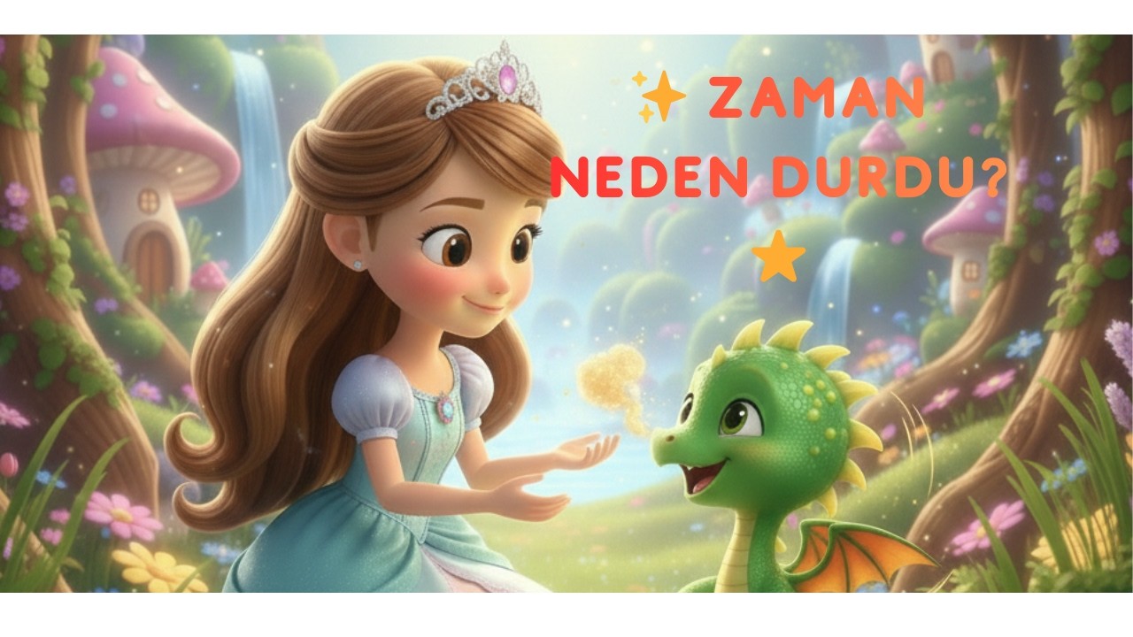 Zamanın Durduğu Gece 🌙 | Ece ve Zuzu Uyku Masalı | 10 Dakikalık Çocuk Masalı Zamanın Durma Anı
