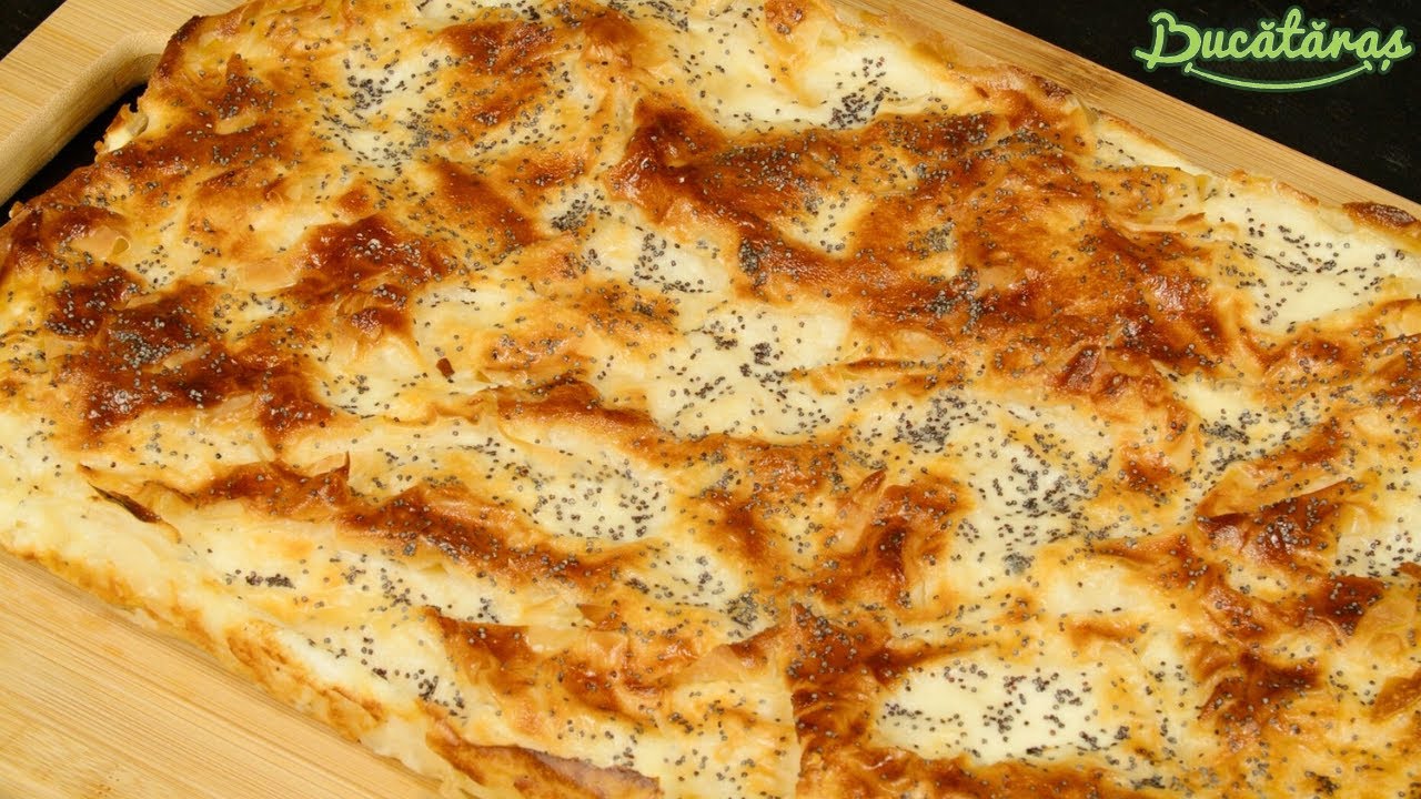Nu ai cum sa rezisti acestei retete de BUREK cu branza | Bucataras TV