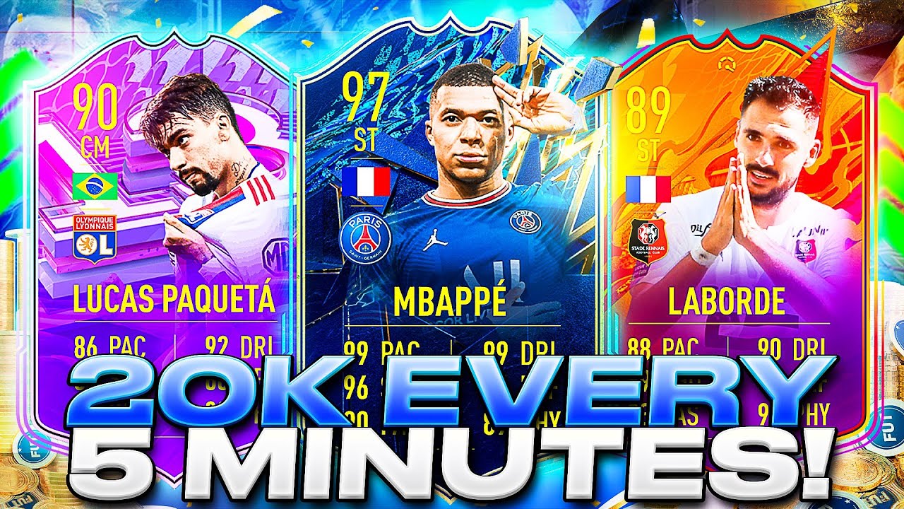 20K EVERY 5 MINS FIFA 22 BEST TRADING METHODS (FIFA 22 SNIPING FILTERS & FLIPPING)