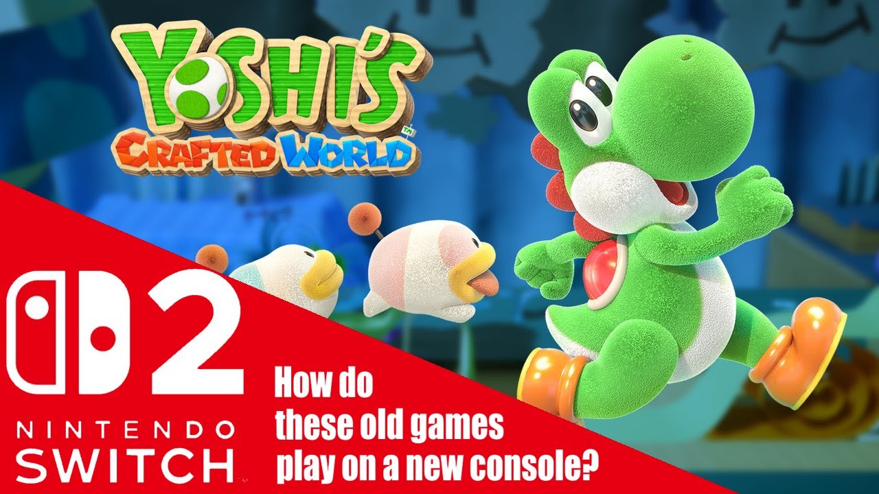 Nintendo Switch 2 Game Testing - Yoshi's Crafted World