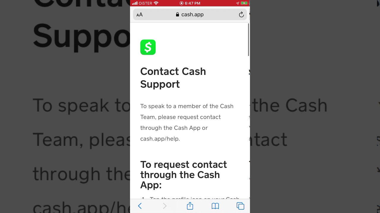How to CONTACT CASH APP SUPPORT?