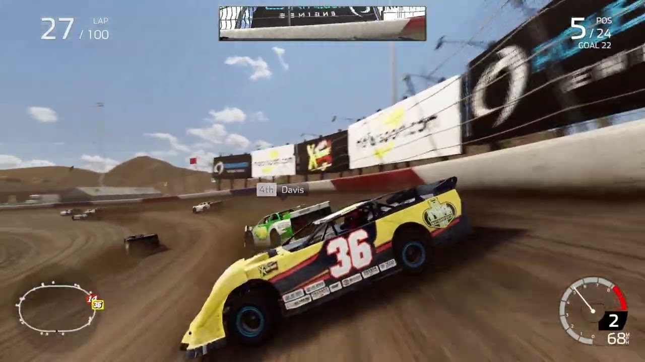4K – NASCAR Heat 5 – Hot Seat 1 – Xtreme Dirt Tour