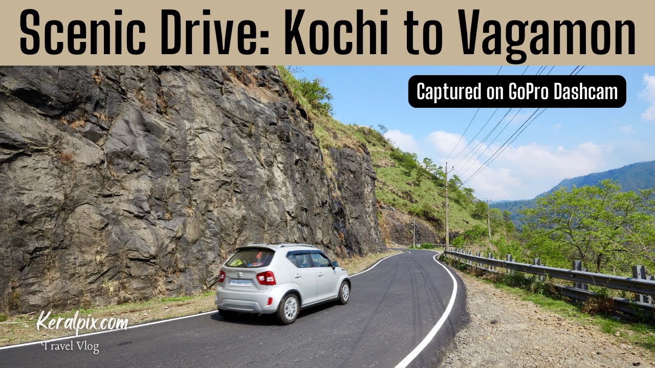 Exploring the Beauty of Vagamon: A Dashcam Video of our Journey from Kochi via Pala - GoPro 10