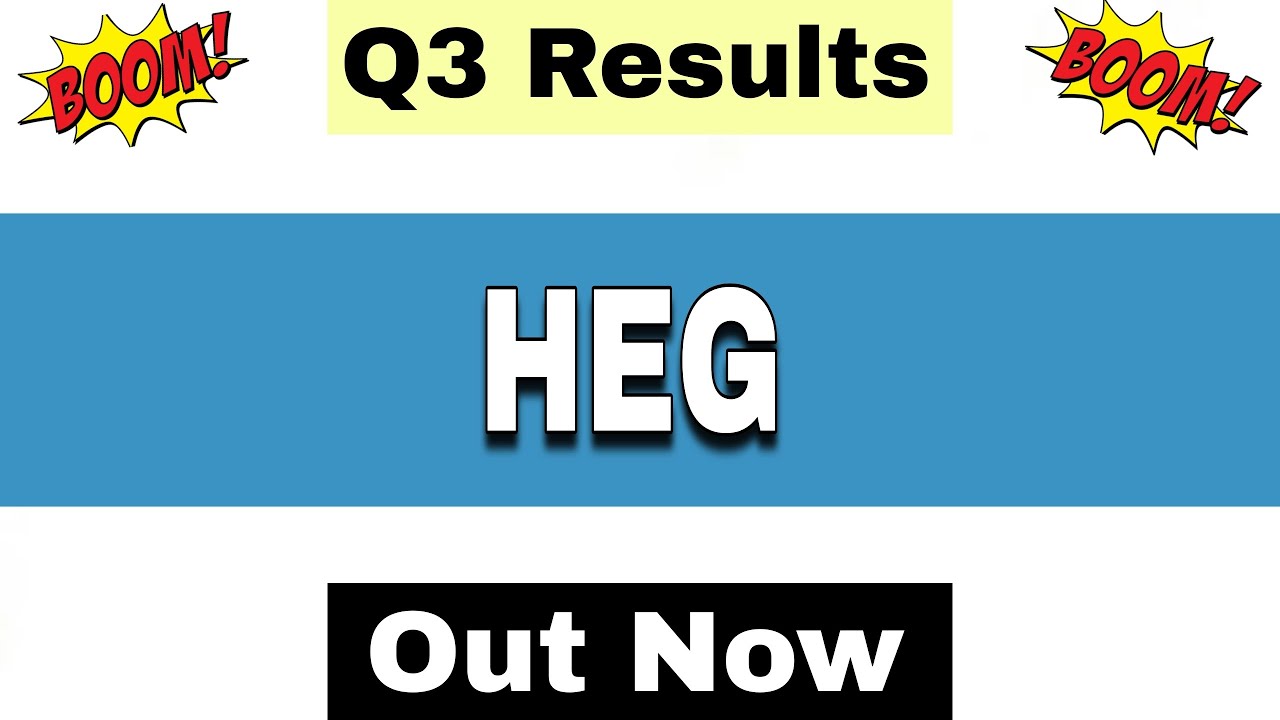 HEG Q3 Results 2026 | HEG Results Today | HEG Share Latest News | HEG Share 