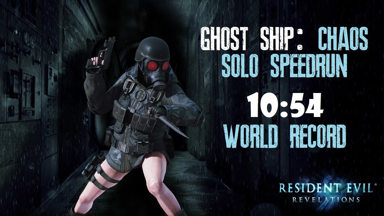 Resident Evil: Revelations - The Ghost Ship: Chaos, Solo Speedrun (10:54) - *No Damage* [PS4 Pro]