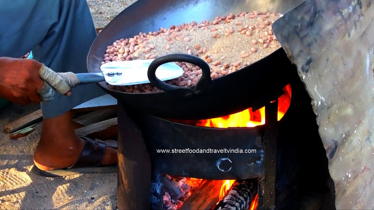 Salty Peanuts | Making World Famous Indian Snack Kharising