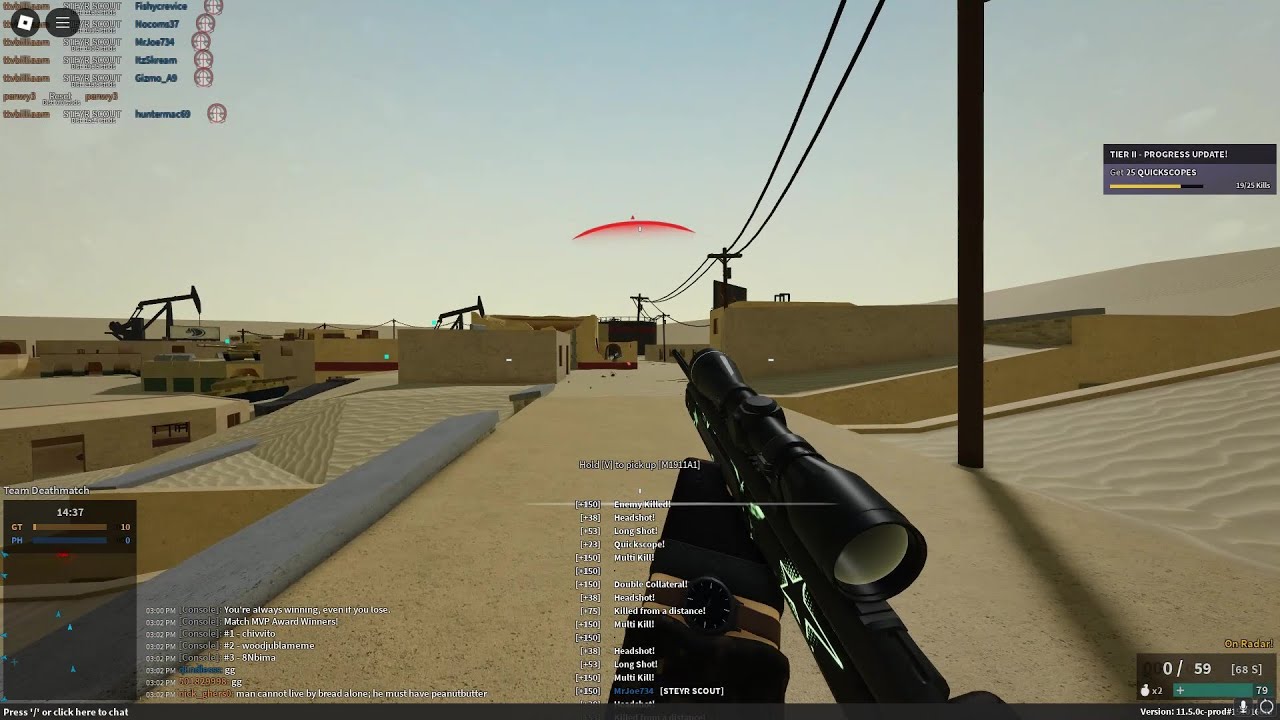 Phantom Forces Sniping Highlights