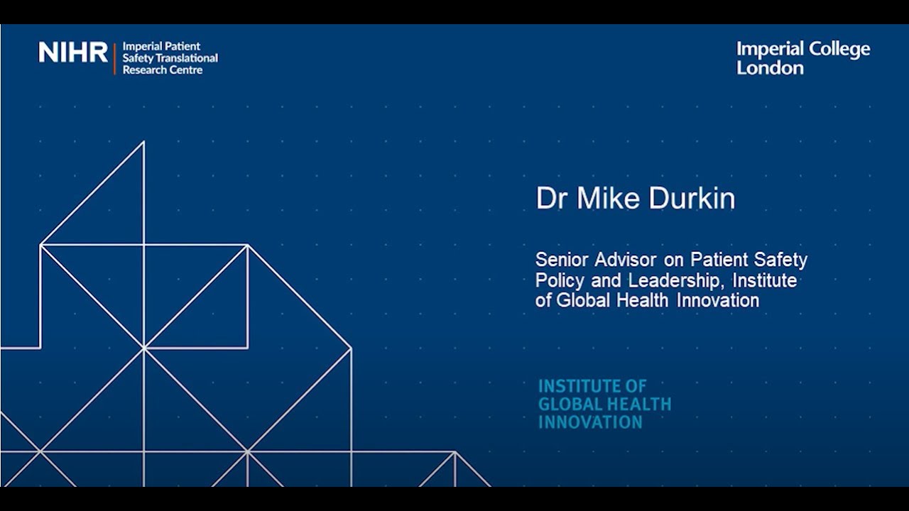 WPSD 2022 - Chair Opening: Dr. Mike Durkin
