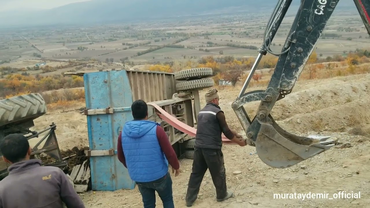 çağlayan beldesi traktör kazası