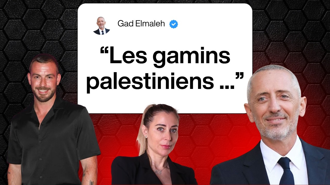 JULIEN BERT CONDAMN&Eacute; POUR VIOLENCES CONJUGALES ET GAD ELMALEH D&Eacute;FEND LES PALESTINIENS ?