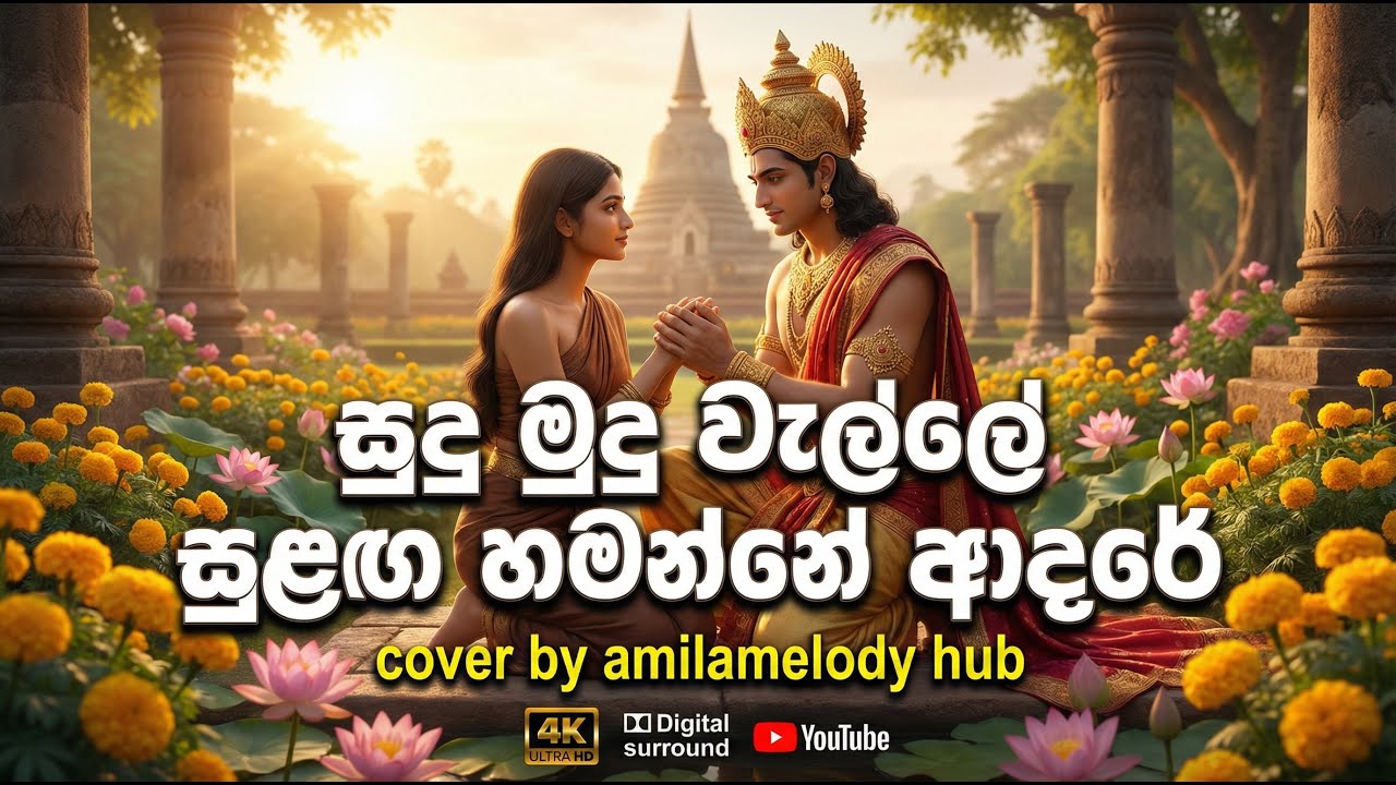 ✨සුදු මුදු වැල්ලේ සුළඟ හමන්නේ ආදරේ..... ll 🎶