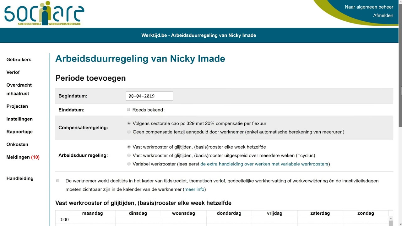 Werktijd.be: nieuwe werknemer in dienst, wat nu?