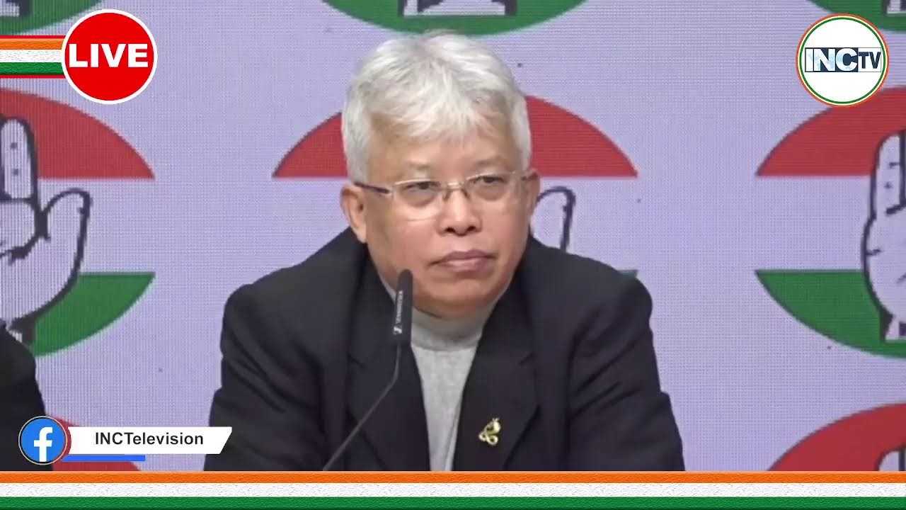 LIVE: Congress Party briefing by Prof. A. Bimol Akoijam at AICC Office, New Delhi.
